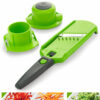 Multi Dicer with fruit holder and rail