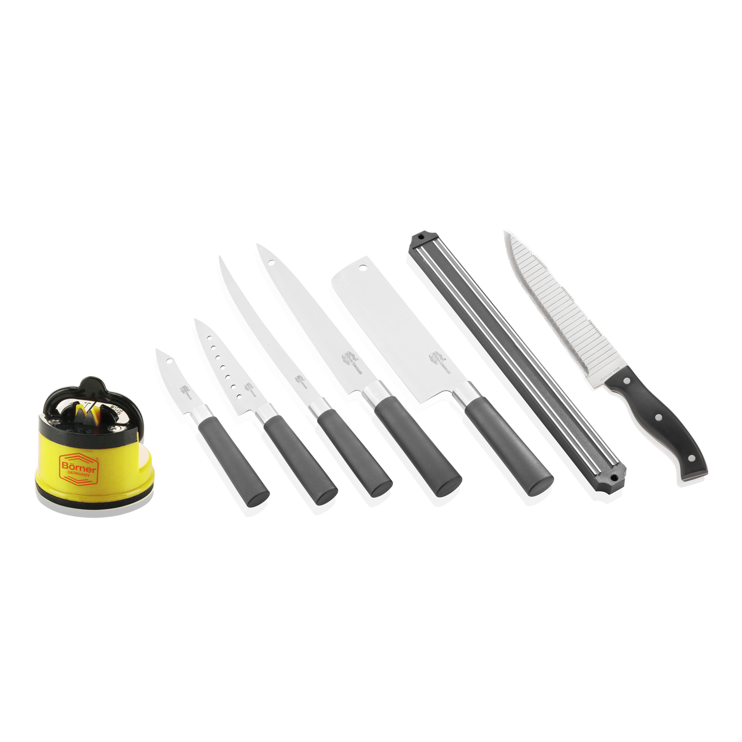 Börner Messerset Asia 7-teilig
