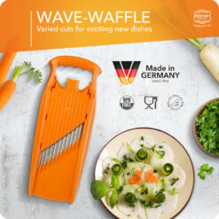 Alternative view of Wave-Waffle Cutter + Fruidholder